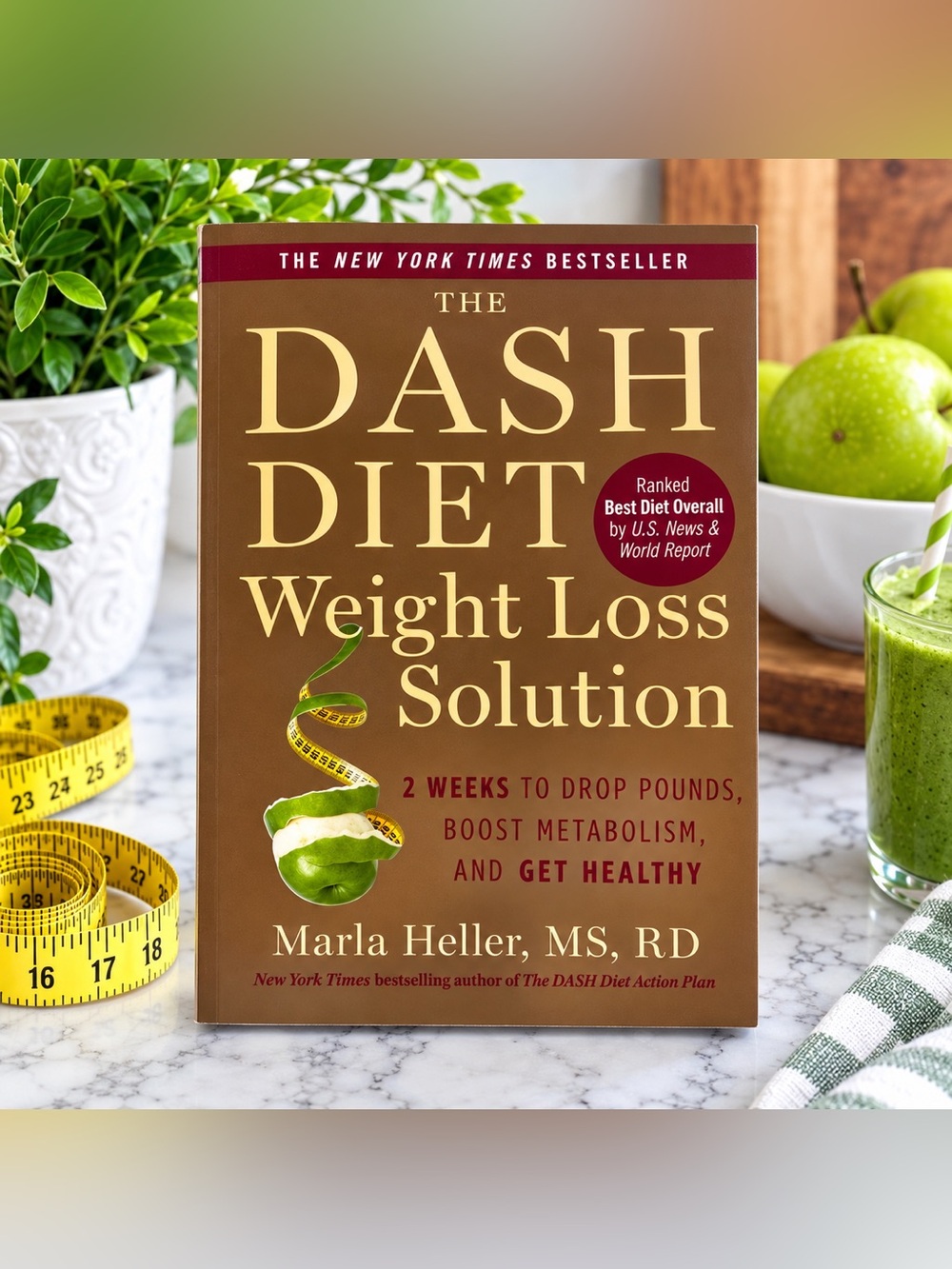 NEW The DASH Diet Weight Loss Solution Marla Heller Paperback Book